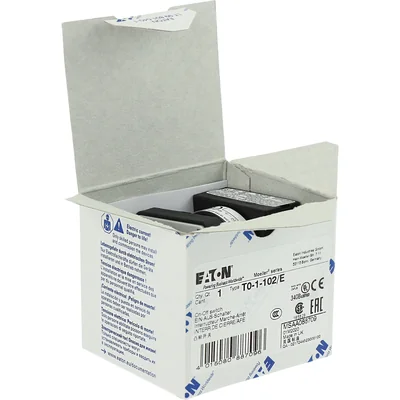 Interrupteur à came, 20A, 6,5kW, T0-1-102/E