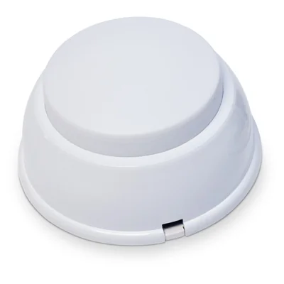 Interrupteur à pédale traversant WN-2/16A, à une position, à contact fermé, double circuit 250 V/16 A ; blanc