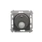 Interrupteur avec détecteur de mouvement avec relais avec protection (module) 8(2)A 230V anthracite (métallique)
