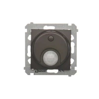 Interrupteur avec détecteur de mouvement avec relais (module) 8(2) A, 230V, bronze métallisé mat