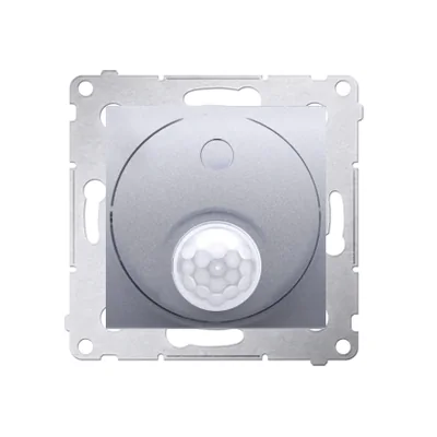 Interrupteur avec détecteur de mouvement et relais avec protection (module) 8(2)A 230V argent (métallique)