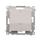 Interrupteur bipolaire avec rétroéclairage LED (module) 10A, 250V, connecteurs rapides, blanc
