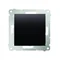 Interrupteur bipolaire (module) 16A, 250V, bornes à vis, anthracite (métallique)