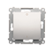 Interrupteur bipolaire (module) 16A, 250V, bornes à vis, argent (métallique)