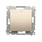 Interrupteur bipolaire (module) 16A, 250V, bornes à vis, or (métallique)