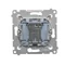 Interrupteur chandelier (module) 16A 250V bornes à vis blanc