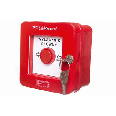 Interrupteur d'alarme principal automatique en saillie NC-NO IP55