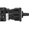 Interrupteur d'alimentation T0-1-8210/EZ, contacts : 2, 20 A, type : 1-0-2, 60°, à verrouillage, montage en surface 22,3 mm, bouton noir, sans verrouillage