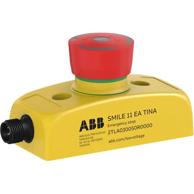 Interrupteur d'arrêt d'urgence Smile 11 EA Tina pour signaux dynamiques