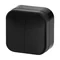 Interrupteur de luminaire noir ToDo IP20 10A 230V AC
