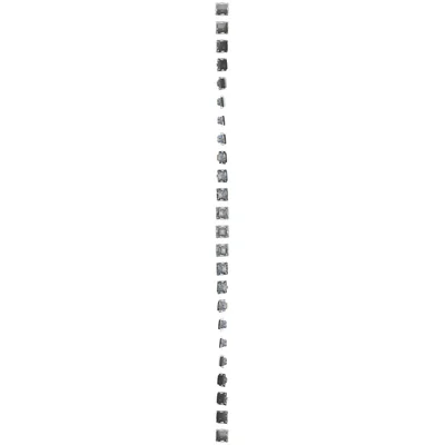 Interrupteur d'escalier avec rétroéclairage LED (module) 10A 250V connecteurs rapides anthracite (métallique)