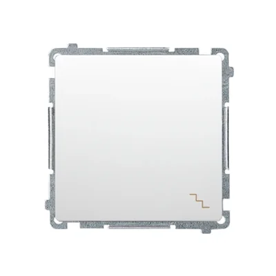 Interrupteur d'escalier (module) 10A 250V bornes à vis blanc