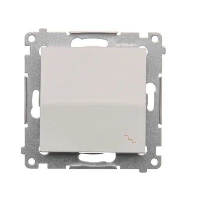 Interrupteur d'escalier (module) 10A 250V connecteurs rapides blanc