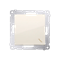 Interrupteur d'escalier (module) 16A 250V crème bornes à vis