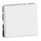 INTERRUPTEUR D'ESCALIER MOSAIC - 2 MODULES BLANC ANTIBACTÉRIEN 10AX-250V~