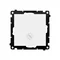 Interrupteur d'escalier Simon 55 WMDL-0103xx-111 (module) 10 AX, 250 V~, connecteurs rapides ; blanc mat