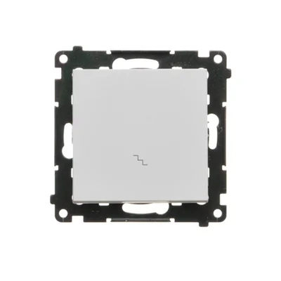 Interrupteur d'escalier Simon 55 WMDL-0103xx-114 (module) 10 AX, 250 V~, connecteurs rapides ; gris clair mat