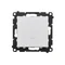 Interrupteur d'escalier Simon 55 WMDL-0103xx-143 (module) 10 AX, 250 V~, connecteurs rapides ; aluminium mat