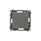 Interrupteur d'escalier Simon 55 WMDL-0103xx-149 (module) 10 AX, 250 V~, connecteurs rapides ; noir mat