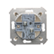 Interrupteur escalier double (module) 10A 230V crème bornes à vis