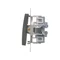 Interrupteur escalier double (module) 10A 250V bornes à vis anthracite (métallique)
