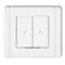 Interrupteur FLEXI Shutter, blanc