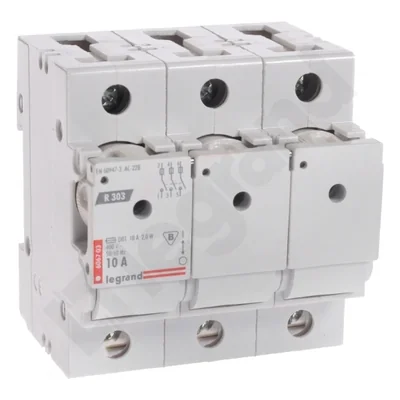Interrupteur-fusible R 303 10 A 3P