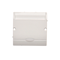 Interrupteur hôtel double avec rétro-éclairage, 2x10A, blanc