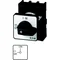 Interrupteur marche/arrêt P1-25/E/N, tripolaire + neutre, 25 A, montage en surface, bouton noir, non verrouillable