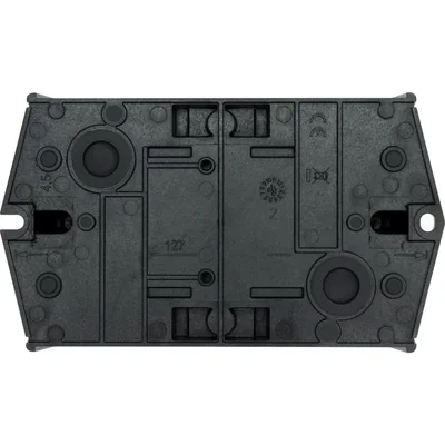 Interrupteur marche/arrêt T0-2-8900/I1/SVB, tripolaire + neutre, 20 A, angle de 90°, boîtier IP65, bouton rouge-jaune avec cadenas