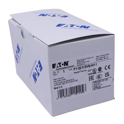 Interrupteur principal, 32A, P1-32/V/SVB/HI11