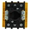 Interrupteur principal P1-40/EA/SVB, tripolaire, 40 A, montage en saillie, bouton rouge-jaune avec cadenas