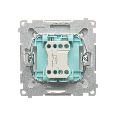 Interrupteur unipolaire avec rétroéclairage (module) 10A 250V blanc