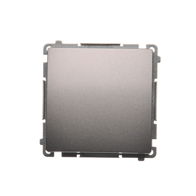 Interrupteur unipolaire (module) 10A 250V bornes à vis inox (métallique)