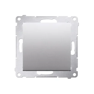 Interrupteur unipolaire (module) 10A 250V connecteurs rapides argent (métallique)