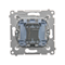 Interrupteur unipolaire (module) 16A 230V bornes à vis blanc