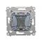 Interrupteur unipolaire (module) 16A 230V crème bornes à vis