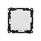 Interrupteur unipolaire Simon 55 WMDL-0102xx-111 (module) 10 AX, 250 V~, connecteurs rapides ; blanc mat