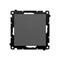 Interrupteur unipolaire Simon 55 WMDL-0102xx-116 (module) 10 AX, 250 V~, connecteurs rapides ; graphite mat