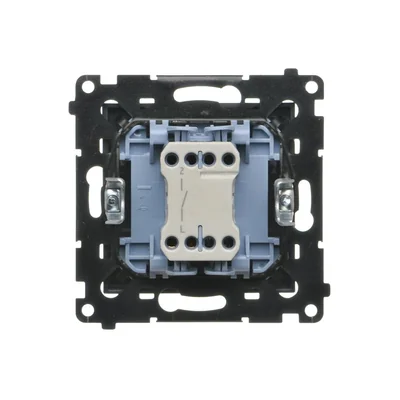 Interrupteur unipolaire Simon 55 WMDL-0102xx-116 (module) 10 AX, 250 V~, connecteurs rapides ; graphite mat