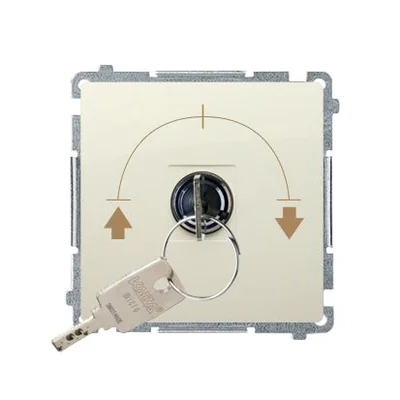 Interrupteur volet momentané 5A 250V beige