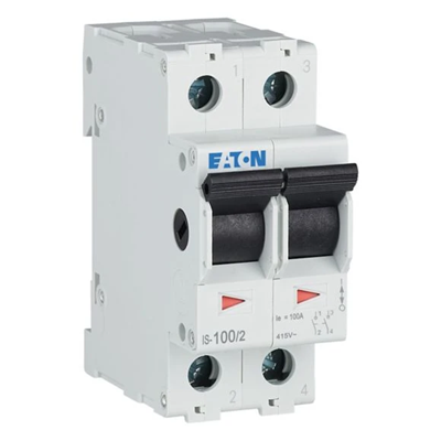 Interruptor aislante principal, 100A, IS-100/2