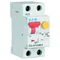 Interruptor automático combinado PKNM-10/1N/C/003-A-MW de 10 kA, In=10 A, IΔN=0,03 A, característica C, tipo A, 1 polo + N. Serie PKNM