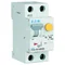 Interruptor automático combinado PKNM-16/1N/B/003-MW de 10 kA, In=16 A, IΔN=0,03 A, tipo B, CA, 1 polo + neutro. Serie PKNM
