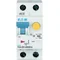 Interruptor automático combinado PKNM-20/1N/B/003-A-MW de 10 kA, In=20 A, IΔN=0,03 A, carácter B, tipo A, 1 polo + neutro. Serie PKNM
