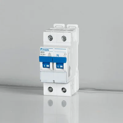 Interruptor automático de sobrecorriente DLS 6I 10kA C 20/2, bipolar