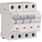 Interruptor automático de sobrecorriente HN-B13/3N de 6 kA, In=13 A, tipo B, 3+N polos. Serie HN