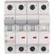 Interruptor automático de sobrecorriente HN-C13/3N de 6 kA, In=13 A, característica C, 3+N polos. Serie HN