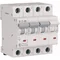 Interruptor automático de sobrecorriente HN-C13/3N de 6 kA, In=13 A, característica C, 3+N polos. Serie HN