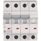 Interruptor automático de sobrecorriente HN-C32/3N de 6 kA, In=32 A, característica C, 3+N polos. Serie HN
